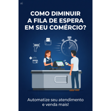 Elimine as filas em seu comércio